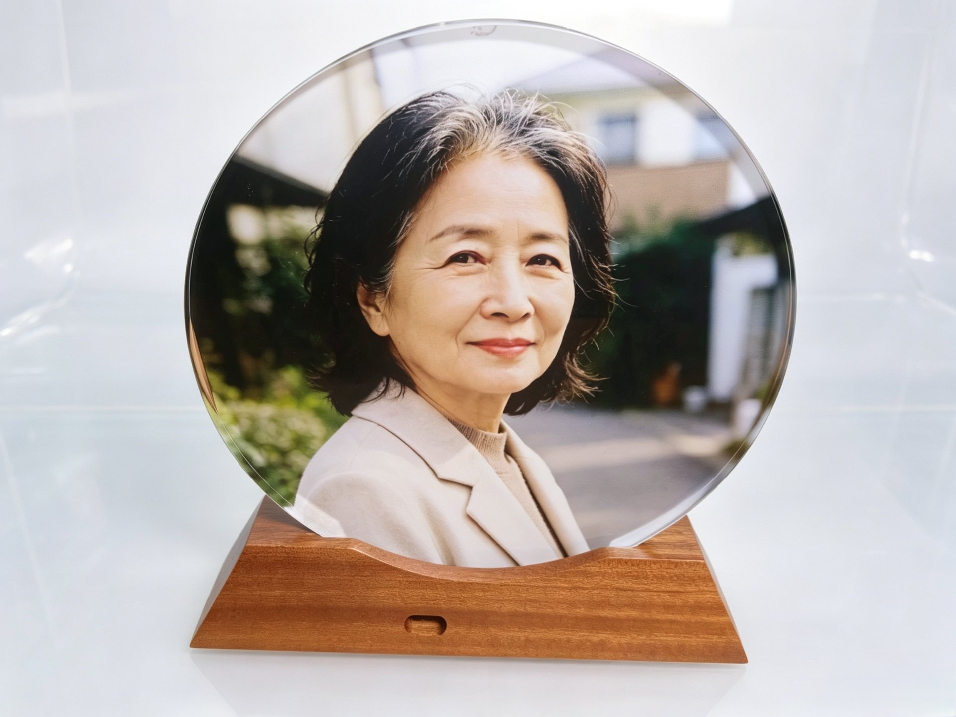 Photo keepsake of parents made from an original photograph
